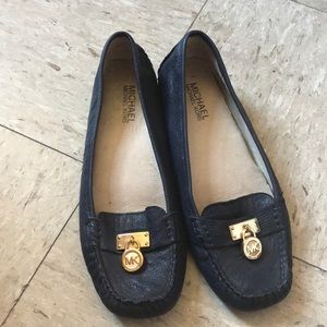 Navy Blue Michael Kors Flats